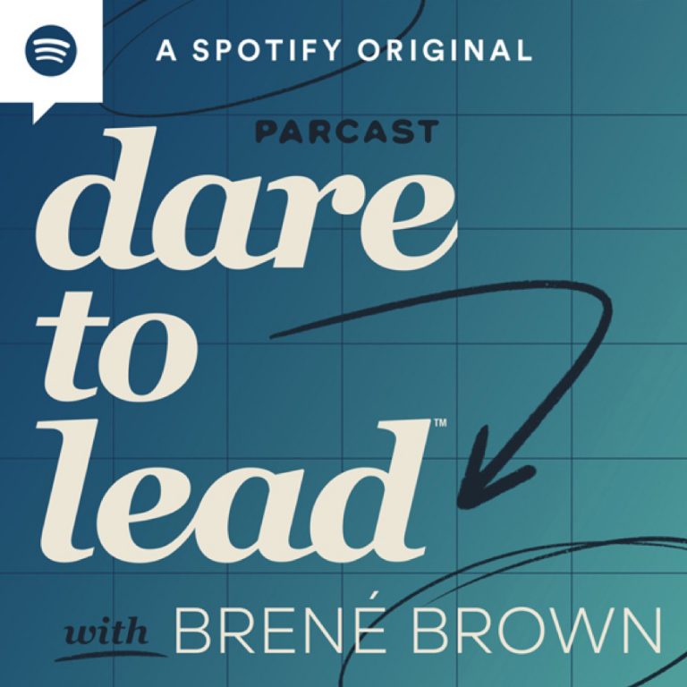 Dare to lead podcast logo